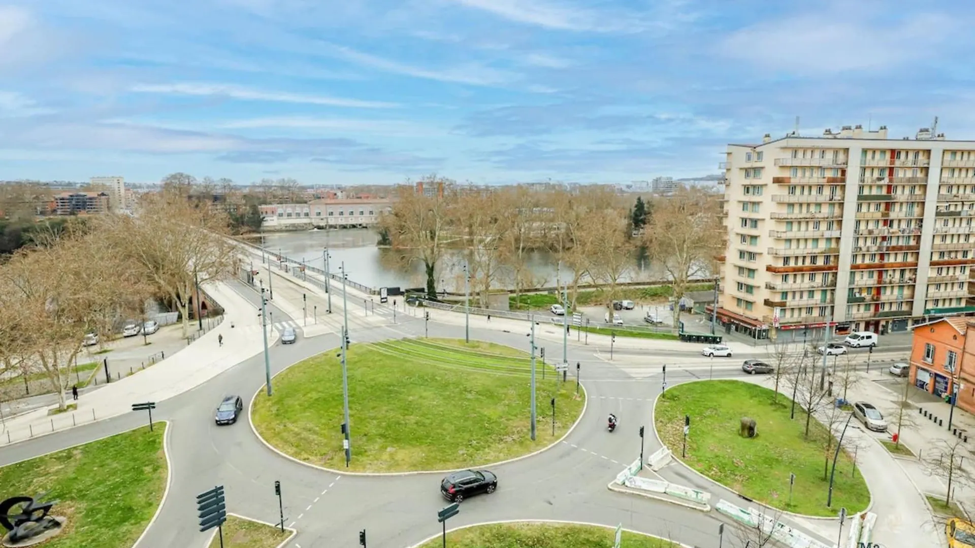 툴루즈 Fac 6 Vue Garonne - Tram- Parking 아파트 프랑스