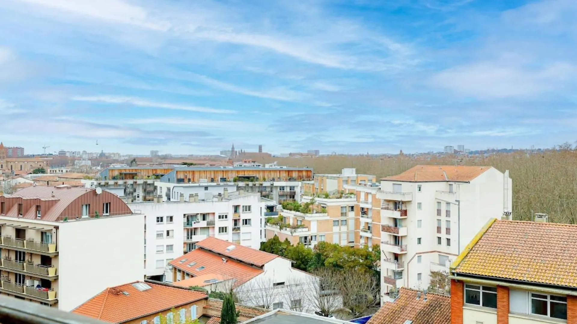 툴루즈 Fac 6 Vue Garonne - Tram- Parking 아파트 0*,  프랑스